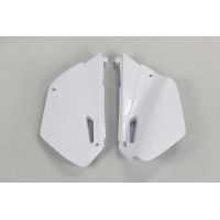 Side Panels white for Yamaha YZ 80 (2002) - YZ 85 (2002-14) - REPLICA PLASTICS - YA03856-046 - Ufo Plast