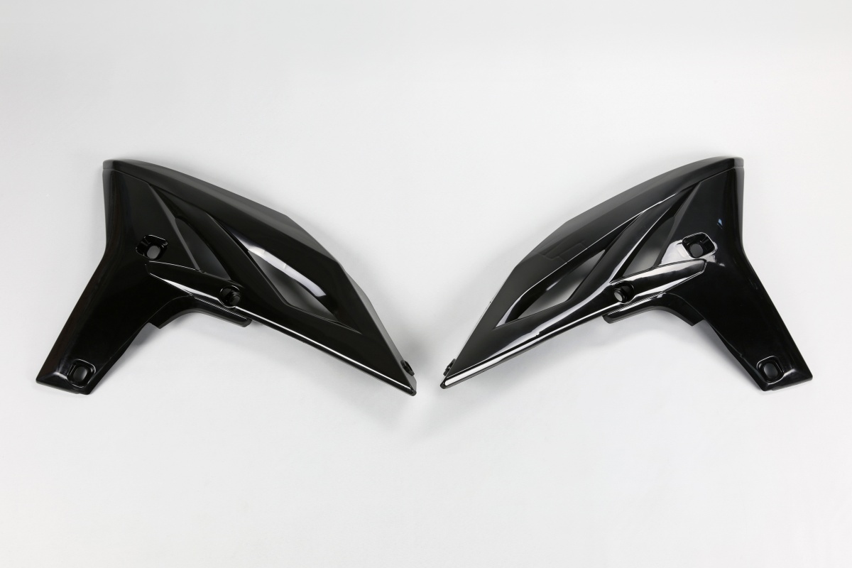 Convogliatori Radiatore nero per Yamaha YZF 250 (2011-13) - WRF 450 (2012-15) - PLASTICHE REPLICA - YA04828-001 - Ufo Plast