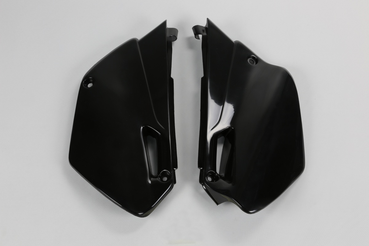 Fiancatine Laterali nero per Yamaha YZ 80 (2002) - YZ 85 (2002-14) - PLASTICHE REPLICA - YA03856-001 - Ufo Plast