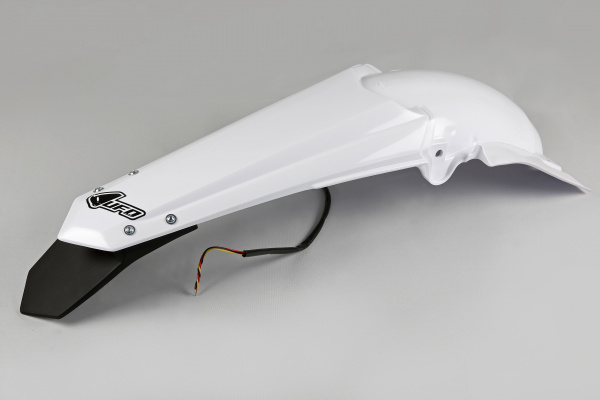 Parafango posteriore / Enduro LED - bianco - Yamaha - PLASTICHE REPLICA - YA04817-046 - UFO Plast