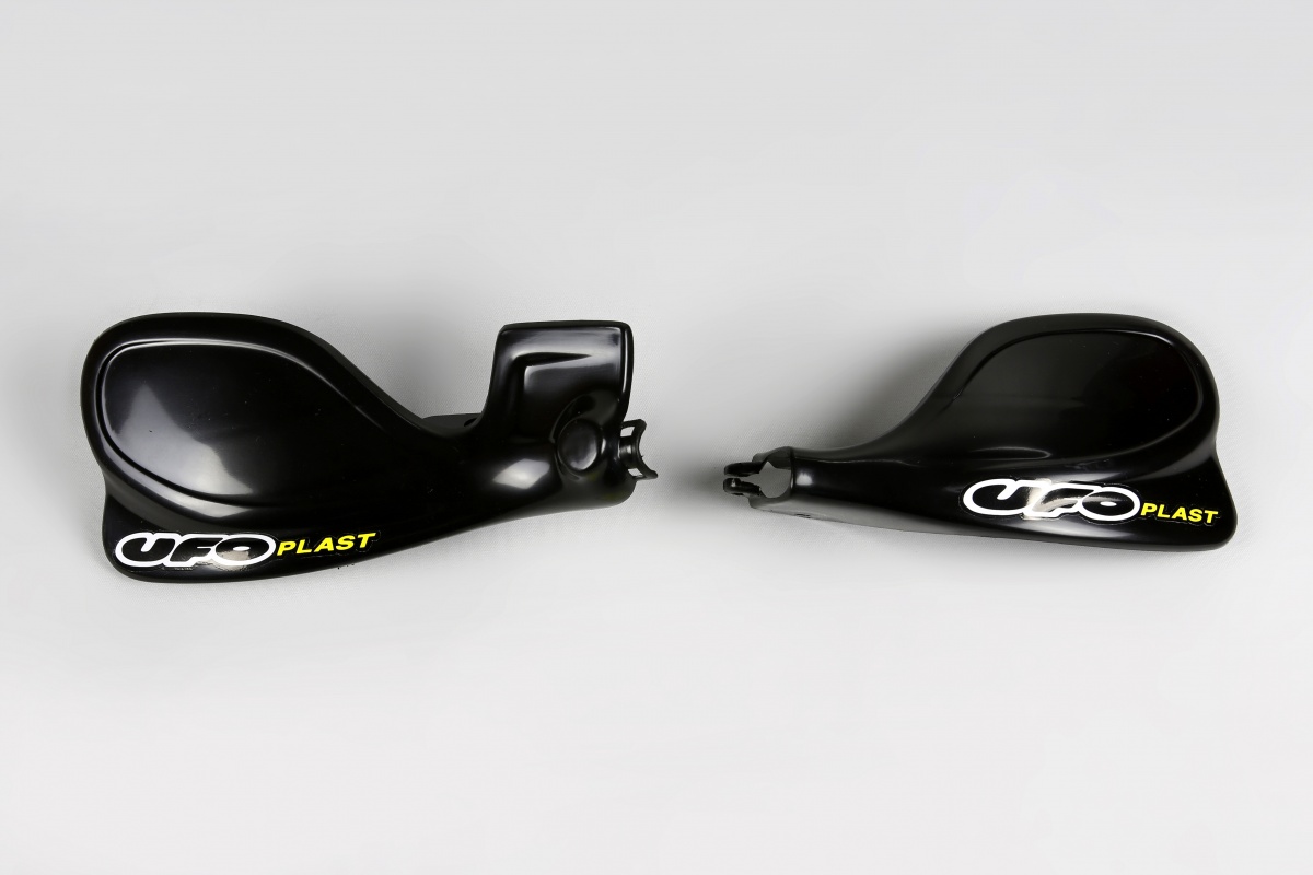 Paramani nero per Yamaha YZ 125 (2001-25) - YZ 250 (2001-25) - PLASTICHE REPLICA - YA03831-001 - Ufo Plast