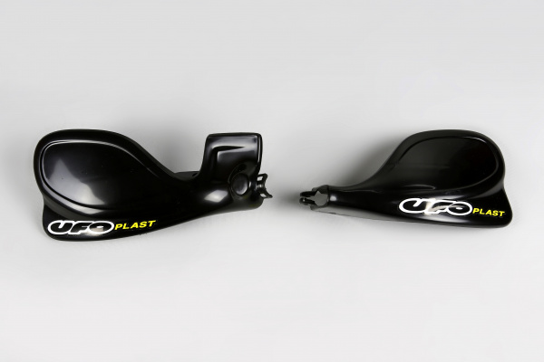 Handguards black for Yamaha YZ 125 (2001-25) - YZ 250 (2001-25) - REPLICA PLASTICS - YA03831-001 - Ufo Plast