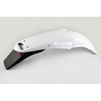 Rear fender / Enduro - white 046 - Yamaha - REPLICA PLASTICS - YA03849-046 - UFO Plast