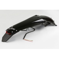 Rear fender / Enduro LED - black - Yamaha - REPLICA PLASTICS - YA04821-001 - UFO Plast