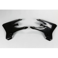 Radiator Covers black for Yamaha YZF 250 (2003-05) - WRF 250 (2005-06) - YZF 450 (2003-05) - WRF 450 (2005-06) - REPLICA PLAS...