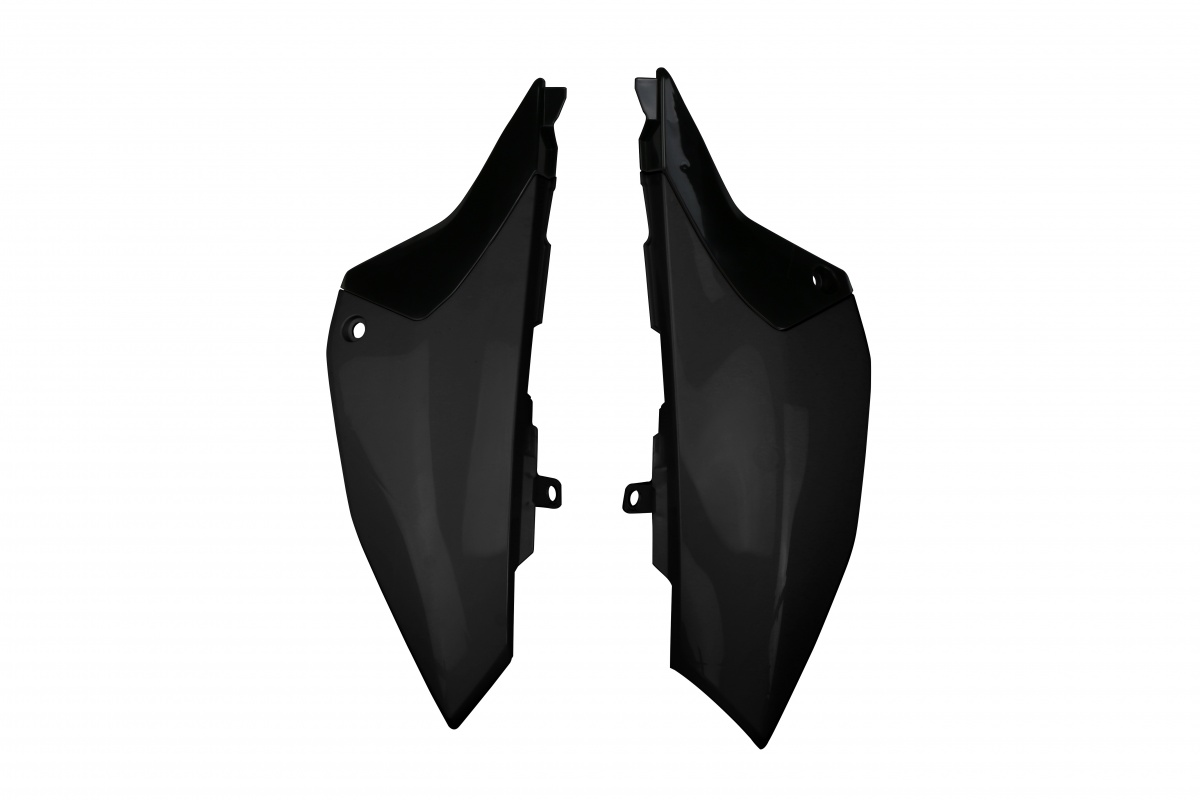 Fiancatine Laterali nero per Yamaha YZ 65 (2019-25) - PLASTICHE REPLICA - YA04868-001 - Ufo Plast