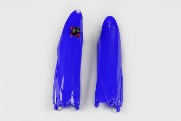 Fork slider protectors + quick starter - blue 089 - Yamaha - REPLICA PLASTICS - YA04822-089 - UFO Plast