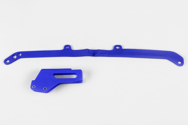 Chain guide+swingarm chain slider - blue 089 - Yamaha - REPLICA PLASTICS - YA04803-089 - UFO Plast