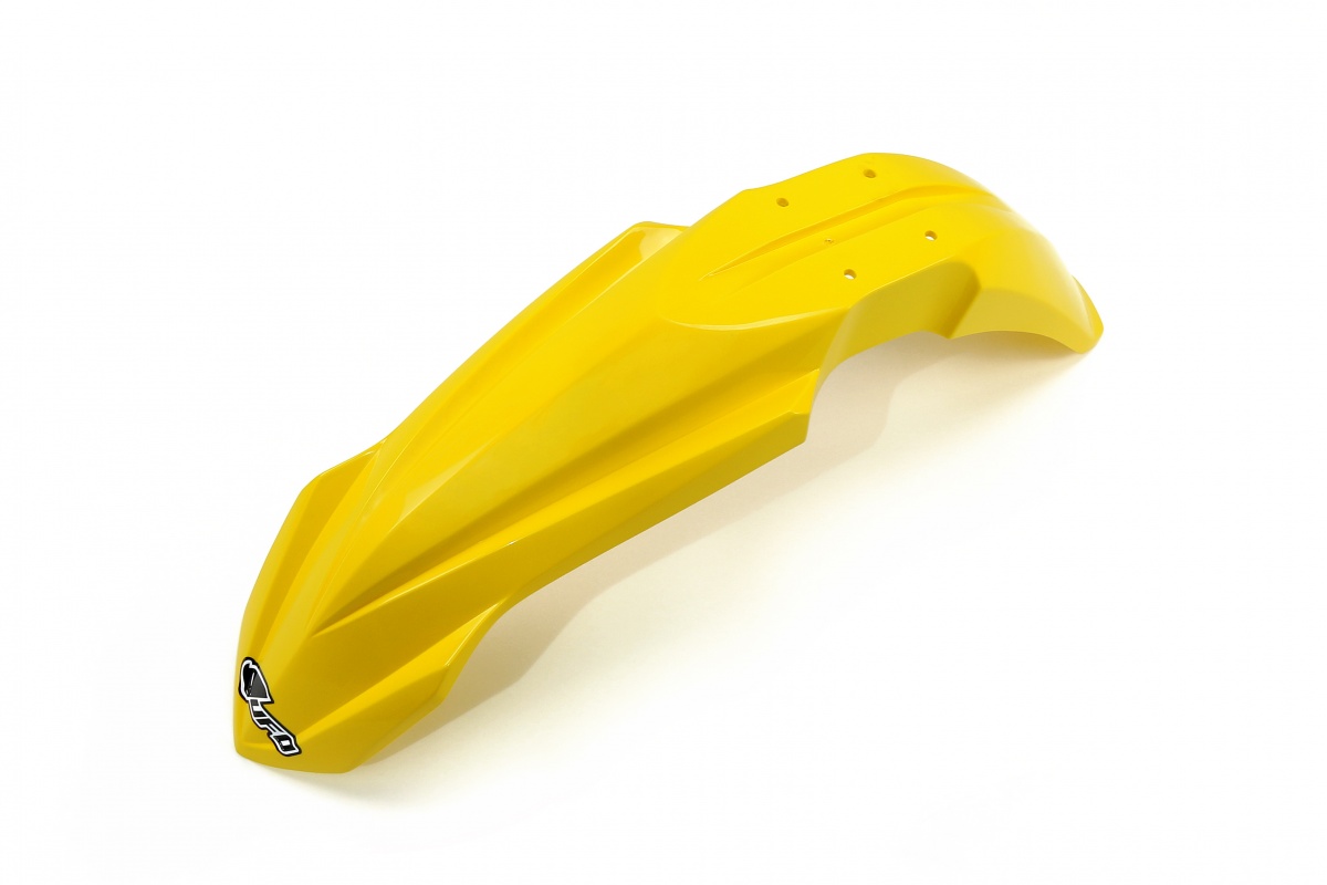 Front Fenders yellow for Yamaha YZ 125 - YZ 250 - YZF 250 - WRF 250 - YZF 450 - WRF 450 - REPLICA PLASTICS - YA04809-101 - Uf...