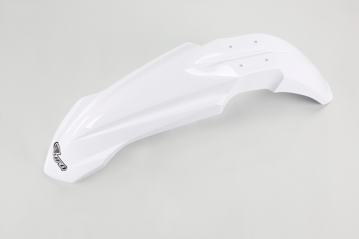 Parafanghi Anteriori bianco per Yamaha YZ 125 (2002-14) - YZ 250 (2002-14) - PLASTICHE REPLICA - YA04833-046 - Ufo Plast