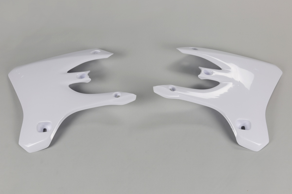 Convogliatori Radiatore bianco per Yamaha YZF 250 (2003-05) - WRF 250 (2005-06) - YZF 450 (2003-05) - WRF 450 (2005-06) - PLA...