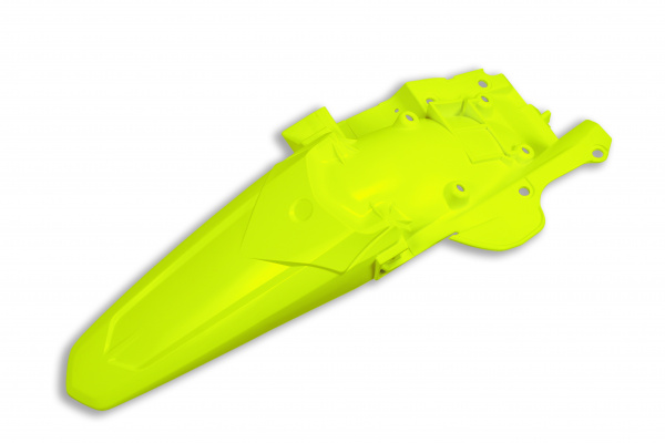 Parafango posteriore - giallo fluo - Yamaha - PLASTICHE REPLICA - YA04857-DFLU - UFO Plast
