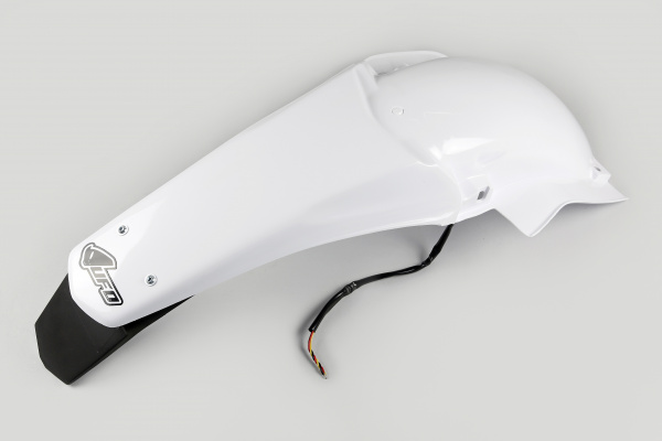 Rear fender / Enduro LED - white 046 - Yamaha - REPLICA PLASTICS - YA03891-046 - UFO Plast