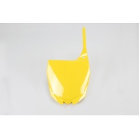 Front number plate / Restyling - yellow 101 - Yamaha - REPLICA PLASTICS - YA04832-101 - UFO Plast