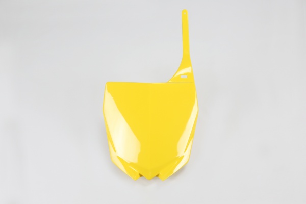 Portanumero anteriore / Restyling - giallo - Yamaha - PLASTICHE REPLICA - YA04832-101 - UFO Plast