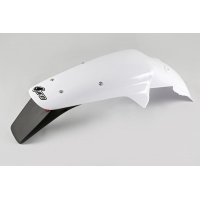 Parafango Posteriore bianco per Yamaha YZ 125 (1991-92) - YZ 250 (1991-92) - PLASTICHE REPLICA - YA02842-046 - Ufo Plast