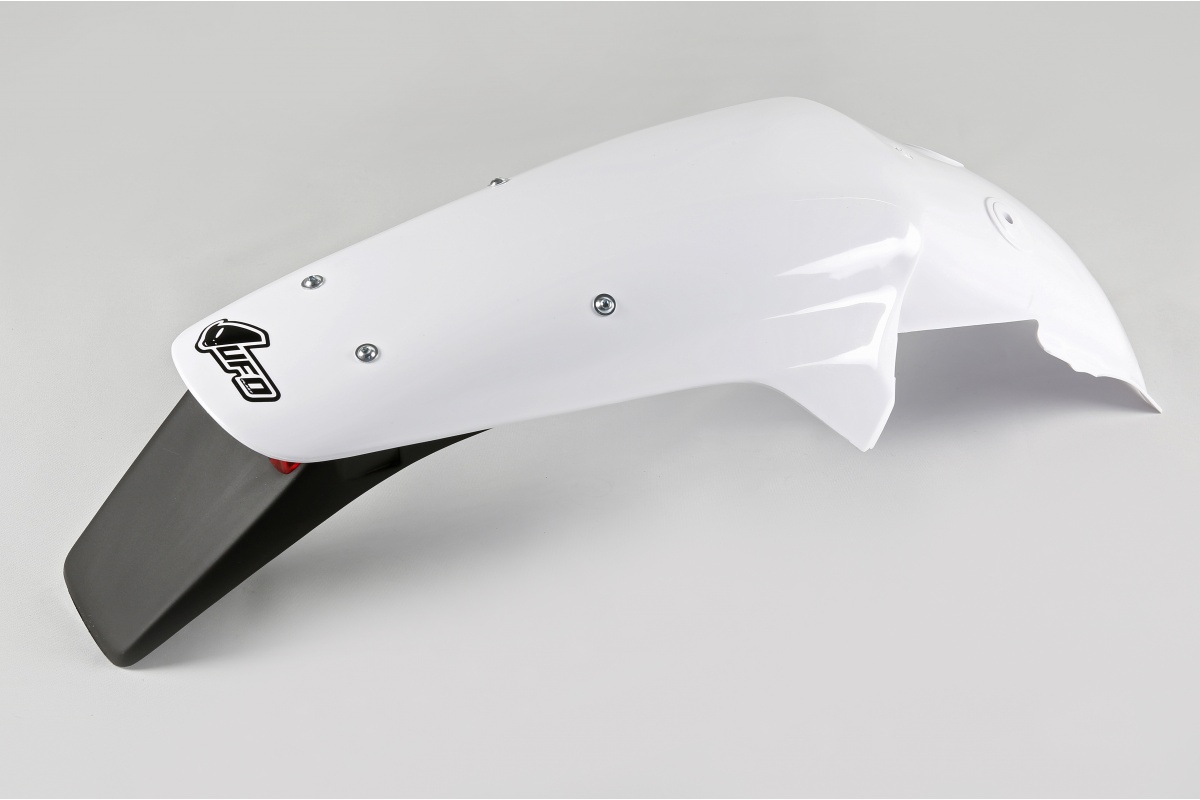 Parafango Posteriore bianco per Yamaha YZ 125 (1991-92) - YZ 250 (1991-92) - PLASTICHE REPLICA - YA02842-046 - Ufo Plast