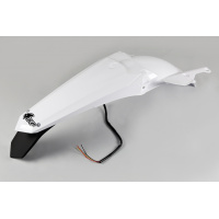 Parafango Posteriore bianco per Yamaha YZF 250 (2014-18) - YZF 450 (2014-17) - PLASTICHE REPLICA - YA04841-046 - Ufo Plast