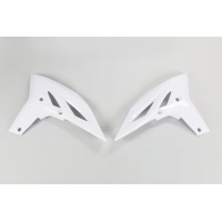 Radiator Covers white for Yamaha YZF 250 (2011-13) - WRF 450 (2012-15) - REPLICA PLASTICS - YA04828-046 - Ufo Plast Radiator Covers white for Yamaha YZF 250 (2011-13) - WRF 450 (2012-15) - REPLICA PLASTICS - YA04828-046 - Ufo Plast