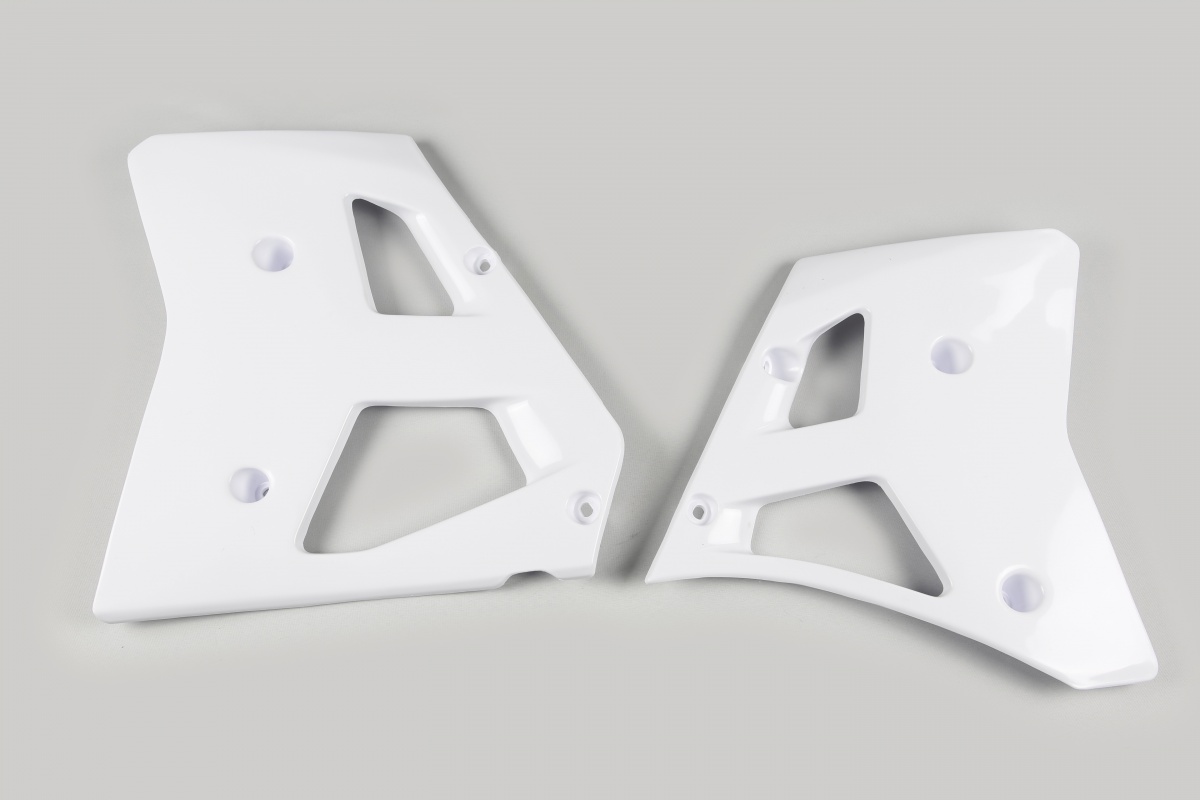 Radiator Covers white for Yamaha YZ 250 (1990-92) - YZ 360 (1990) - REPLICA PLASTICS - YA02823-046 - Ufo Plast