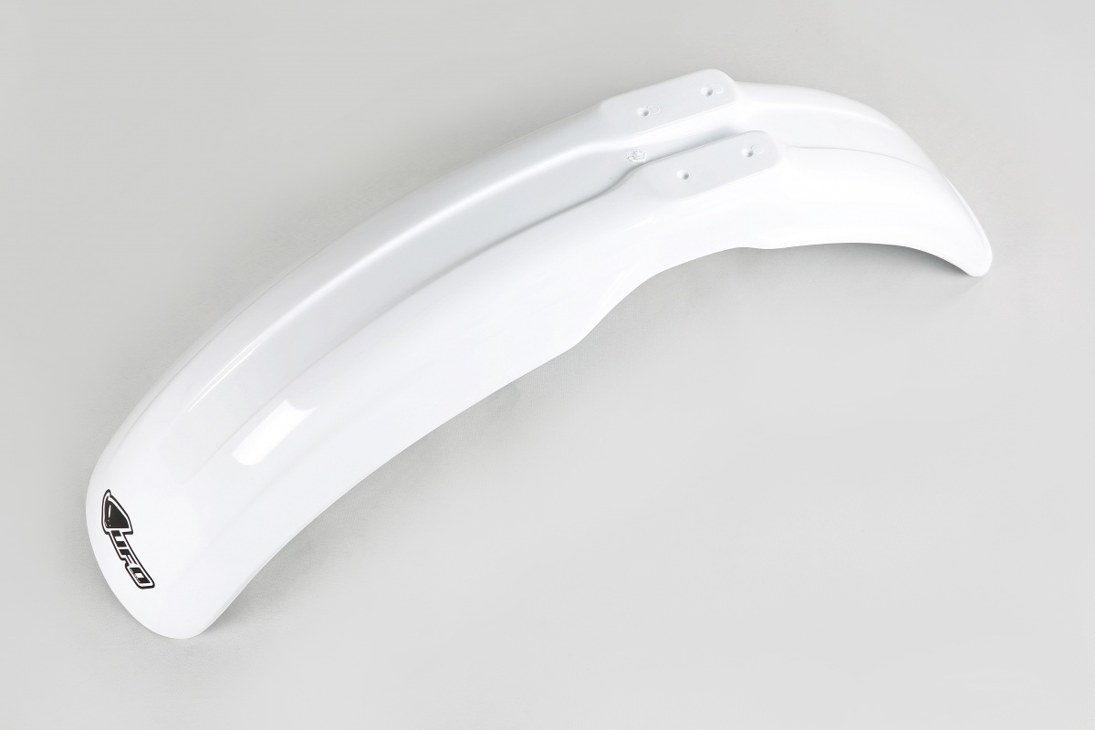 Motocross universal front fender 125-250-500 white - UNIVERSAL PLASTICS - PA01008-041 - Ufo Plast