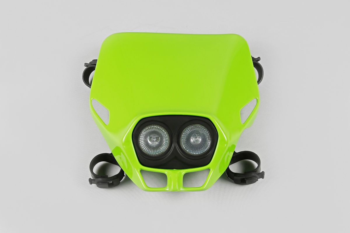 Portafaro motocross Firefly Twins verde fluo - Portafari - PF01700-026 - Ufo Plast