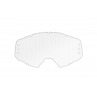 Lente trasparente con fori per roll off's per occhiale motocross Epsilon - Lenti - LE02210 - UFO Plast