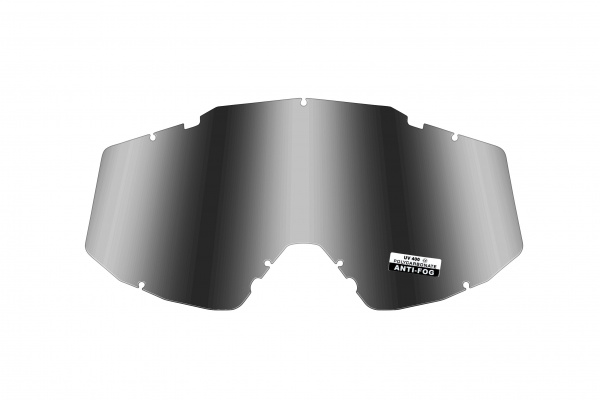 Lente specchiata scura per occhiale motocross Mystic - Lenti - LE02202 - UFO Plast