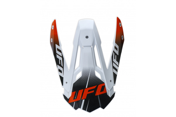 Frontino casco motocross Diamond rosso - Ricambi caschi - HR078 - UFO Plast