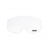 Lente trasparente con fori per roll Off's per occhiale motocross Bullet - Lenti - LE02187 - UFO Plast