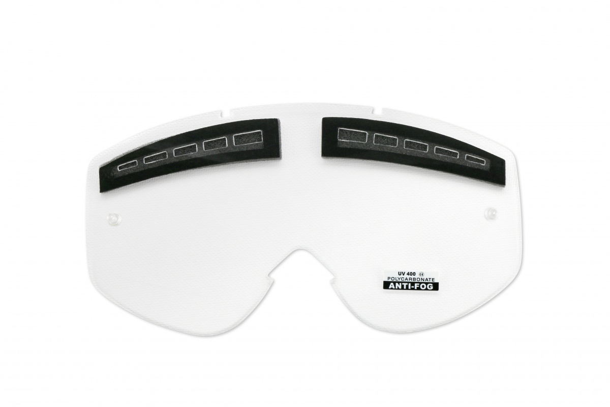 Vented clear lens for motocross goggle Mixage - Goggles - LE02177 - UFO Plast