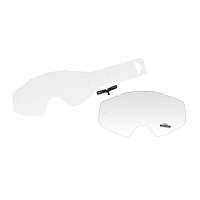 Lente trasparente 10 strappi per occhiale motocross Epsilon - Lenti - LE02209 - UFO Plast