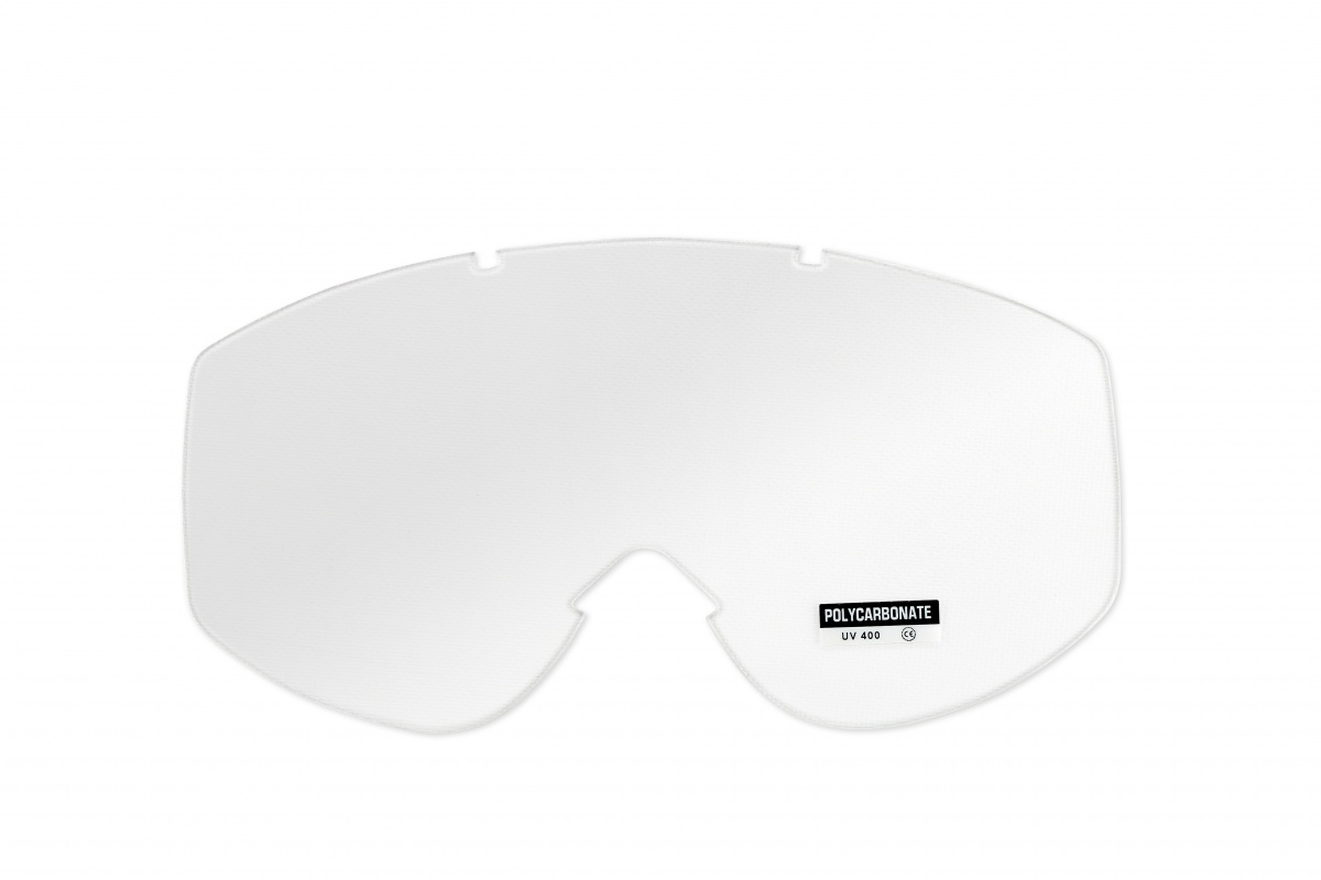 Clear lense for motocross goggle Nazca, Fusion Evolution, Nazca Evolution2 - Goggles - LE02149 - UFO Plast