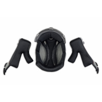 Inner pad e cheek pads for Akan Enduro Adventure helmet - Helmet spare parts - HR135 - UFO Plast