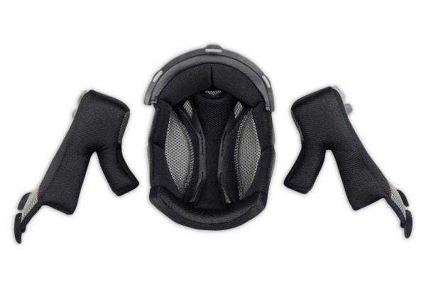 Inner pad e cheek pads for Akan Enduro Adventure helmet - Helmet spare parts - HR135 - UFO Plast