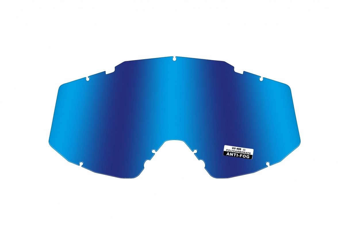 Lente specchiata chiara per occhiale motocross Mystic - UFO Plast