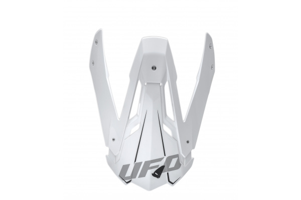 Frontino casco motocross Diamond bianco - Ricambi caschi - HR077 - UFO Plast