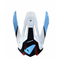 Visor for motocross Diamond helmet Sky Blue - Helmet spare parts - HR080 - UFO Plast