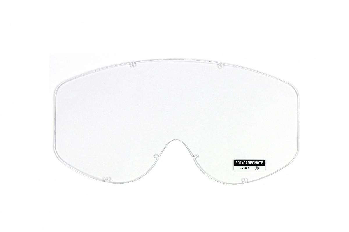 Clear lenses for Motocross Bullet glasses - Goggles - LE02182 - UFO Plast