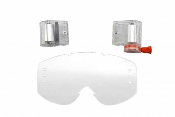 Roll off's con lente trasparente per occhiale motocross Nazca, Fusion Evolution, Nazca Evolution2 - Lenti - LE02166 - UFO Plast