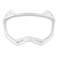 Nose protection rubber for motocross Interceptor & Interceptor II helmet white - Helmet spare parts - HR033-W - UFO Plast