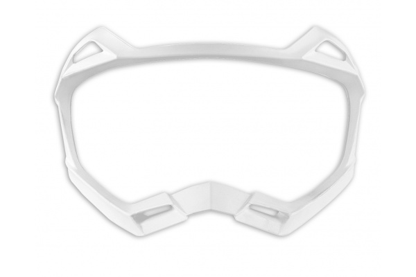 Nose protection rubber for motocross Interceptor & Interceptor II helmet white - Helmet spare parts - HR033-W - UFO Plast