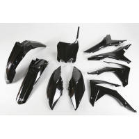 Plastic kit Honda - black - REPLICA PLASTICS - HOKIT121-001 - UFO Plast