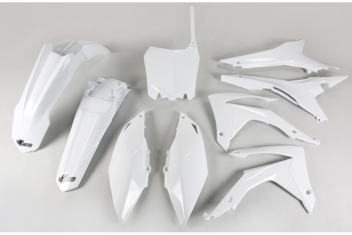 Plastic kit Honda - white 041 - REPLICA PLASTICS - HOKIT121-041 - UFO Plast