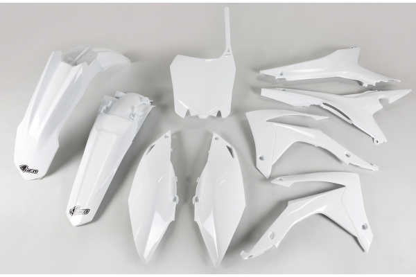 Plastic kit Honda - white 041 - REPLICA PLASTICS - HOKIT121-041 - UFO Plast