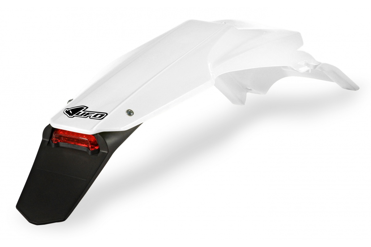 Parafango posteriore / Enduro LED - bianco - Suzuki - PLASTICHE REPLICA - SU04922-041 - UFO Plast