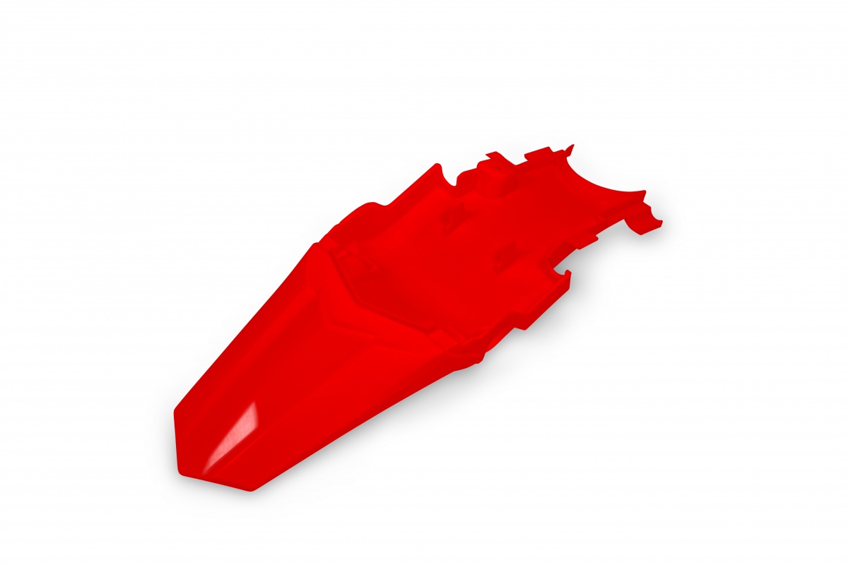 Parafango Posteriore rosso per Honda CRF 110F (2019-25) - PLASTICHE REPLICA - HO04699-070 - Ufo Plast