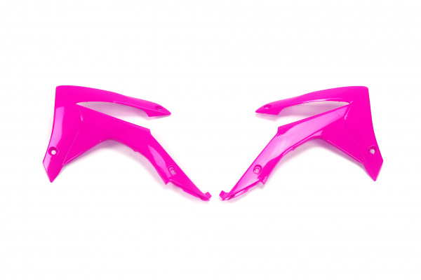 Radiator covers - neon pink - Honda - REPLICA PLASTICS - HO04657-P - UFO Plast
