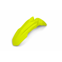 Parafanghi Anteriori giallo fluoro per Honda CRF 110F (2019-25) - PLASTICHE REPLICA - HO04698-DFLU - Ufo Plast