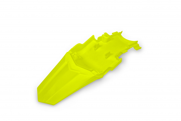 Parafango posteriore - giallo fluo - Honda - PLASTICHE REPLICA - HO04699-DFLU - UFO Plast